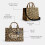 Coach Borsa da viaggio Coach Leopard 4