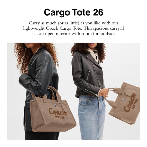 Coach Torba cargo COACH Ciemno Naturalna 1