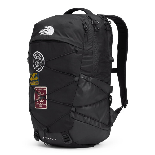 The North Face THE NORTH FACE Borealis Σακίδιο Πλάτης για Λάπτοπ, TNF Black U Borealis Patch/TNF White, One Size 1