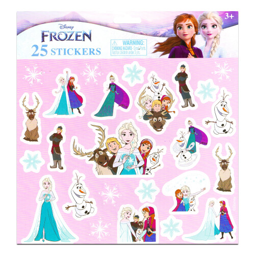 Disney Frozen Σακίδιο Frozen Disney για Κορίτσια - 16" με Νερό, Αυτοκόλλητα & Σχολικά Είδη 2