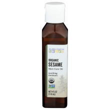 Aura Cacia, Bio-Hautpflegeöl, Sesam, 4 fl oz (118 ml)