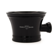 Edwin Jagger RN46 hagyomnyos porceln luxus borotvatl fogantyval borotvakrmhez vagy borotvaszappanhoz frfiaknak s noknek (fekete)