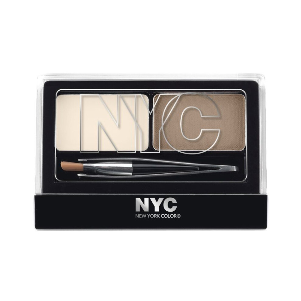 New York Yankees Nyc New York Color Browser Brush On Brow Kit, Brunette, 003 Ounce