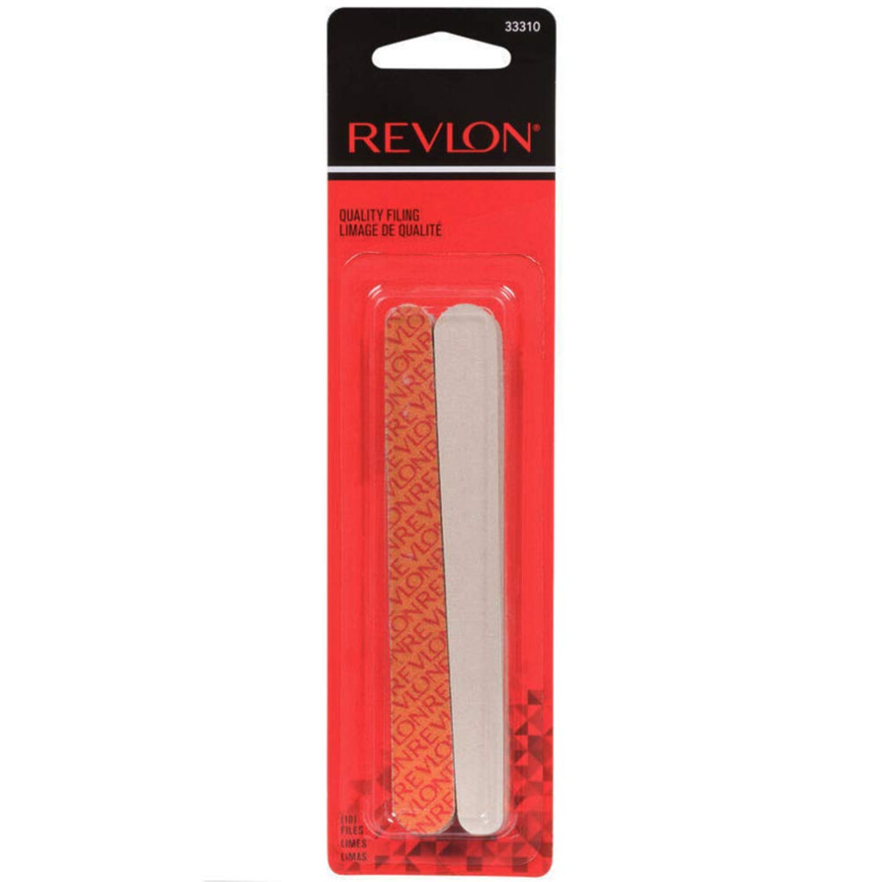 Revlon 64530030 Beauty Tools - 10 Lime Double-Face Smerigliate, Lotto Da 6-image