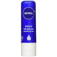 NIVEA A Kiss of Moisture Essential Lippenpflege 0,17 oz (4er Pack)