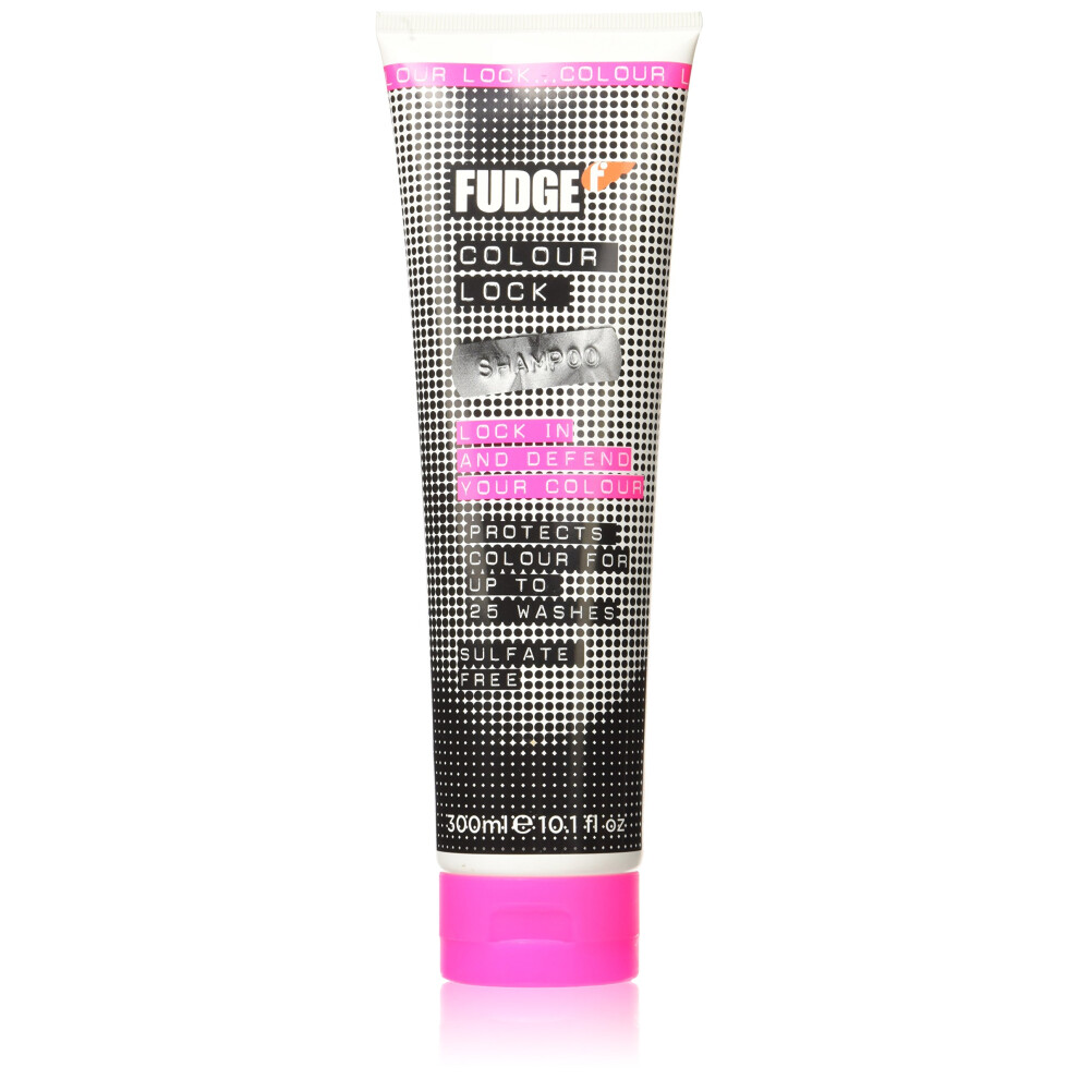 Fudge Colour Lock Shampoo for Unisex  101 Ounce