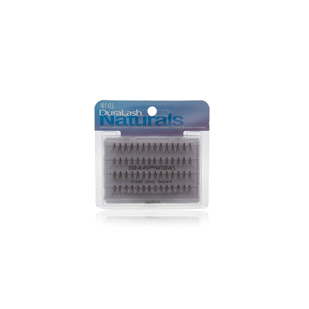 Ardell Individual Fake Eye Lashes  Naturals-Knot Free Long Brown