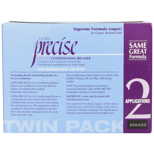 SoftSheen Carson Precise NoLye Supreme Relaxer Twin Pack  1 Count 2