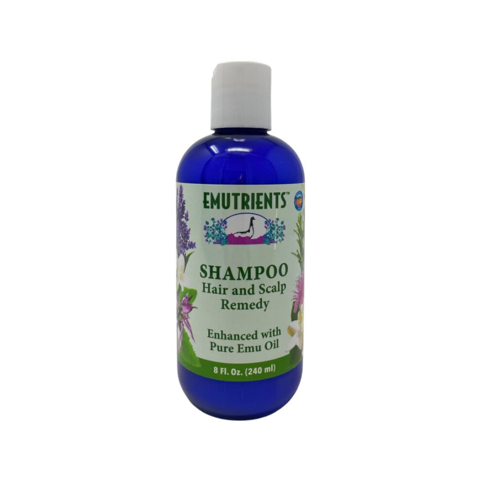 Rancho Montana Emu Ranch Emutrients Shampoo 8 Ounce Bottle Made With Pure Emu Oil
