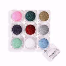 bellapierre Shimmer Powder 9 Stapel | Parabenfreier Lidschatten | Veganes und tierversuchsfreies Augen-Make-up 9 Stck Glamour