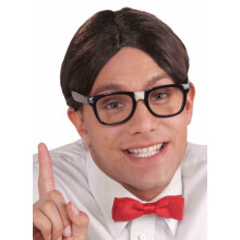 Forum Novelties Herren-Party-Nerd-Percke, wie abgebildet, Einheitsgre US