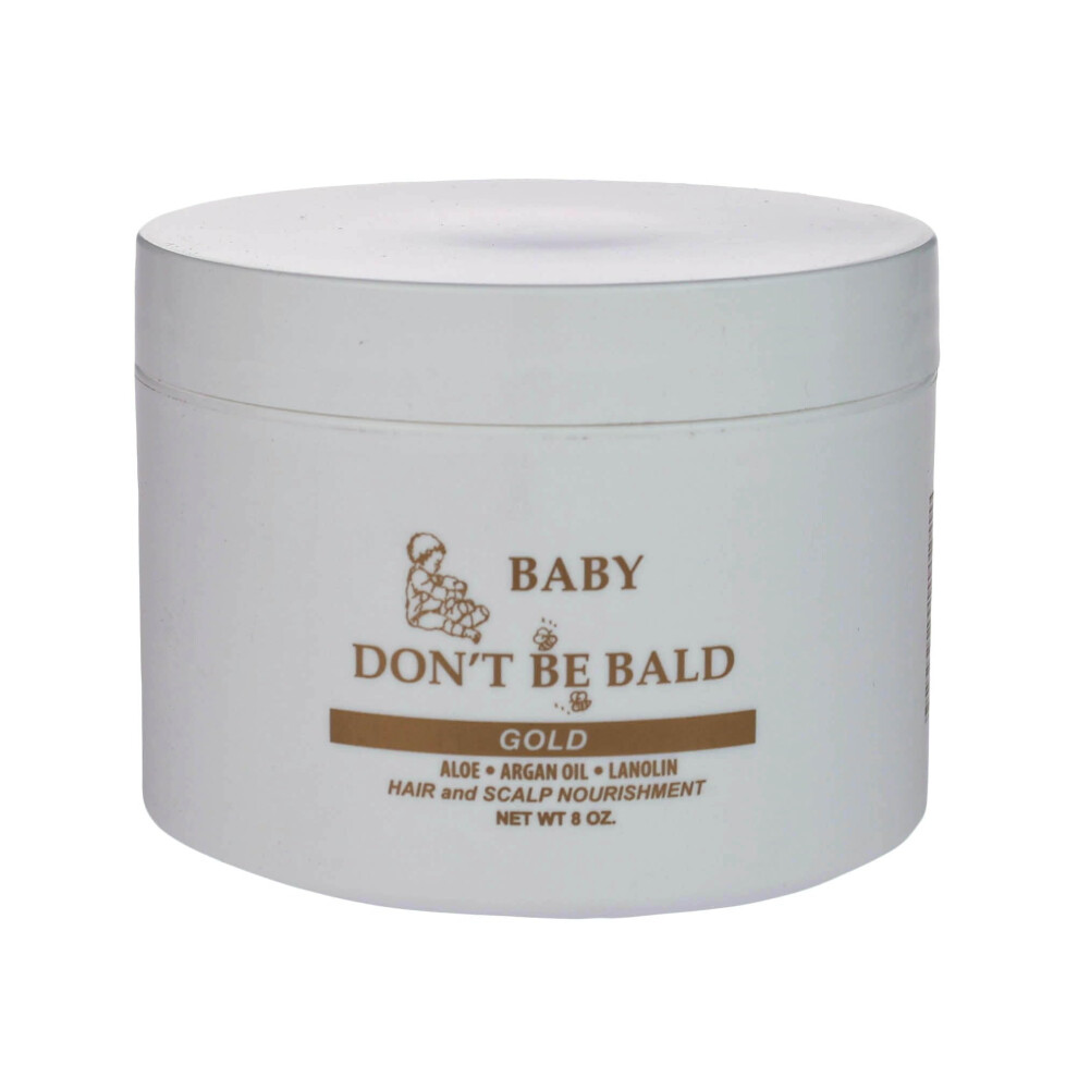 BABY DON'T BE BALD Gold Hair and Scalp Treatment 8 oz-image-OPC-PFT568Y-NEW