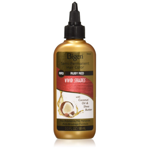 Bigen Bigen Semi Permanent Hair Color, Ruby Red, 3 Fl Oz (BSPRR3)