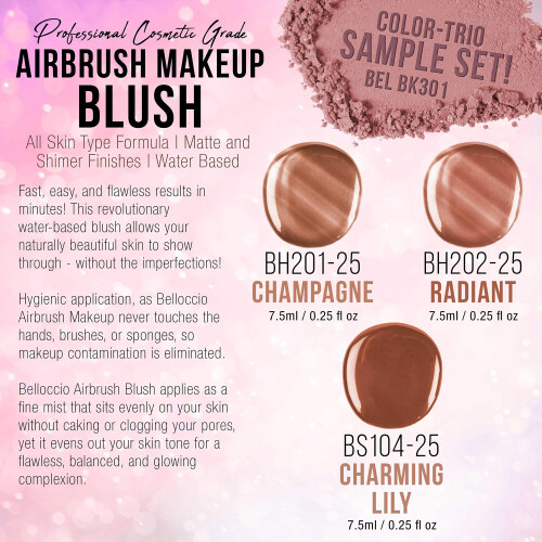 Belloccio Makeup Trio Muster-Rouge-Set 1