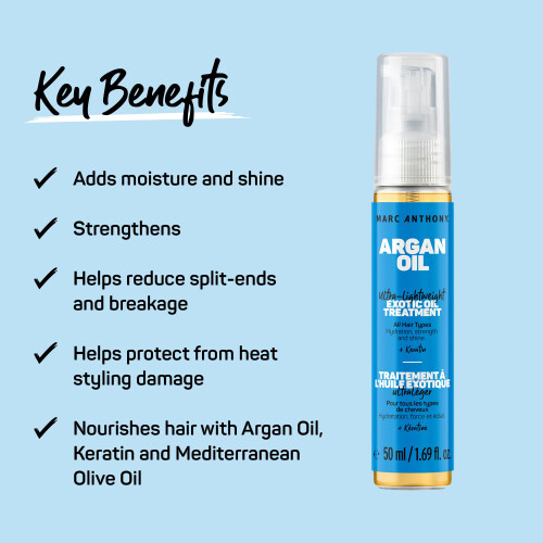 Marc Anthony Marc Anthony Exotic Arganöl-Behandlung mit Keratin – Ultraleicht 1