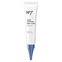 Buty No7 Lift Luminate Potrójny krem pod oczy 0,5 uncji