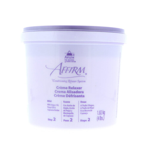 Avlon Affirm Creme Relaxer - 4 lb - Control : Mild (Time Release Sodium Hydroxide)