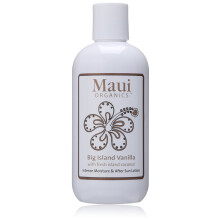 Hydratacn    mlieko Maui Organics (vanilka z velk   ho ostrova 8,5 unce)