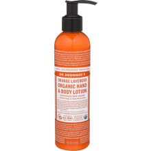 Dr. Bronner's Lotion Orange Lavendel Bio 8 Fl Oz