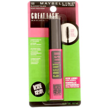 Maybelline Great Lash Mascara - Blackest Black - 2 ks