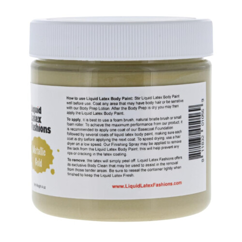 Guld flydende latex 4oz 2