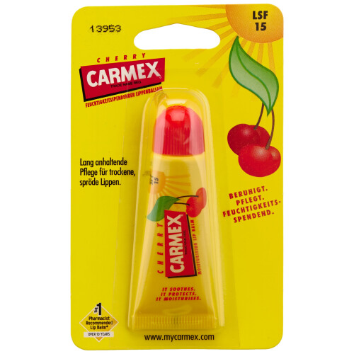 Carmex Carmex Κερί Χειλιών Cherry SPF 15 0.35 oz (Συσκευασία 12 τεμαχίων) 1