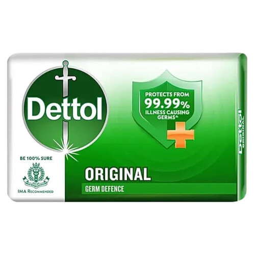 Dettol Dettol Πρωτότυπο Σαπούνι σε Μπάρα 125 γρ 6-πακέτο (6 x 125 γραμμάρια)