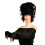 Enigma Paruky Dmsk Mrs.Frankenstein Black/White One Size 1