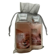 Set de regalo de 2 art   culos con aroma a vainilla y az   car de Bath & Body Works: gel de ducha y loci   n corporal