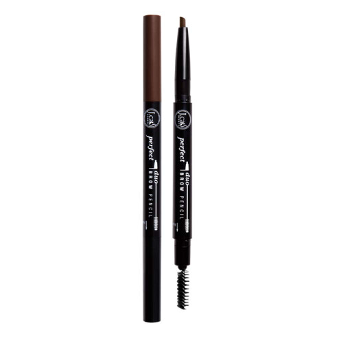 3 Πακέτο J. Cat Brow Duo Μολύβι 107 Σκούρο Καφέ