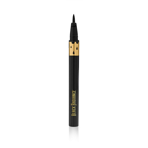 Black Radiance Υγρή Αδιάβροχη Στυλό Eyeliner - Μαύρο Βελούδο 1