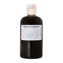 LIBA?II LIVIND - ?amponul organic True Blue Spirulina | Frumuse?e curata pe baza de plante naturale (8 oz | 240 ml)