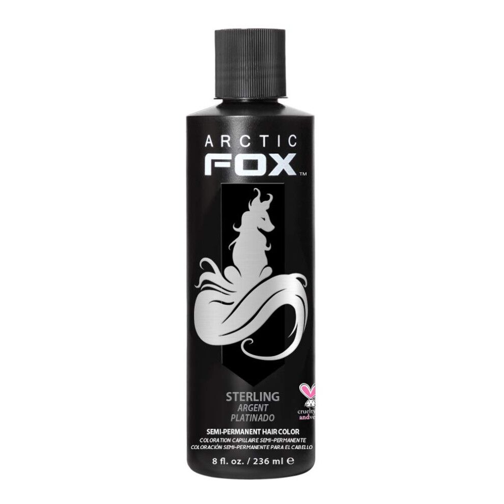 Fiume Volpe Arctic Fox Vegan And Cruelty-Free Semi-Permanent Hair Color Dye (8 Fl.