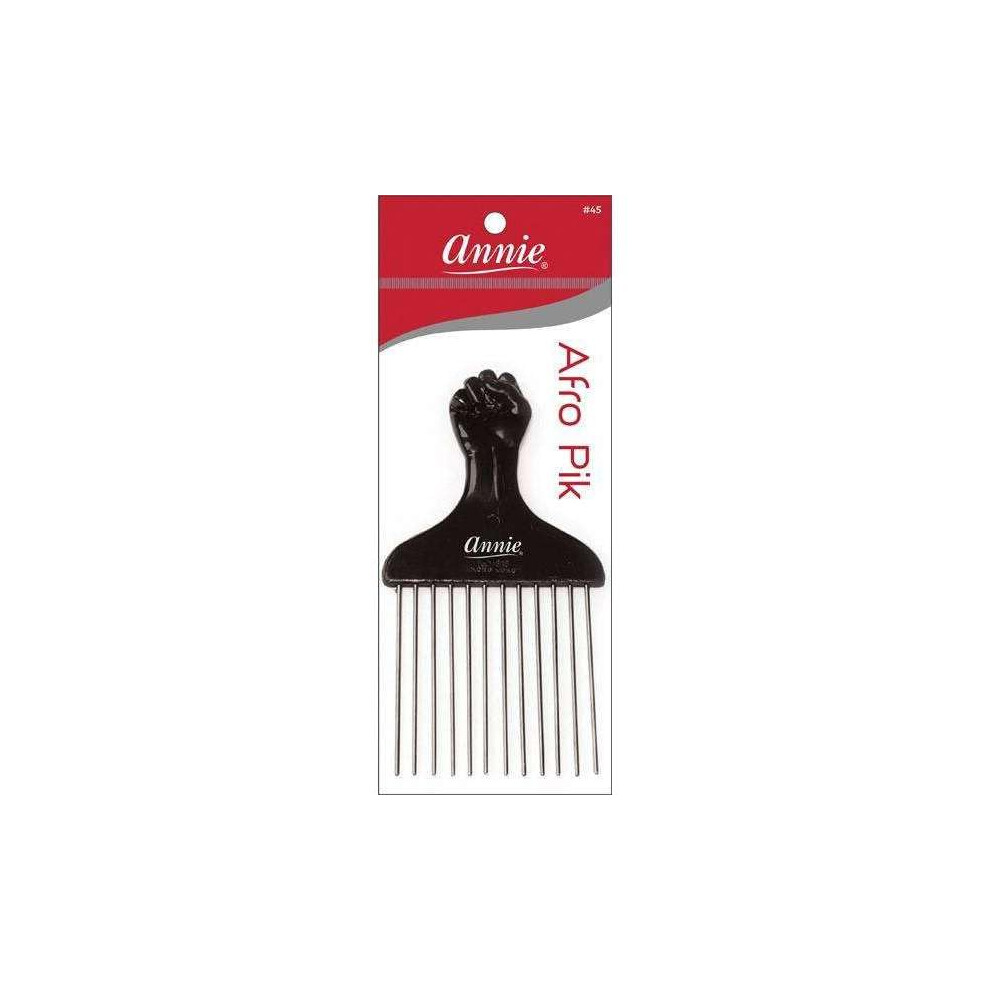 Annie Hair Pik Fist Styling Pik Metal Afro Pik Hair Comb By