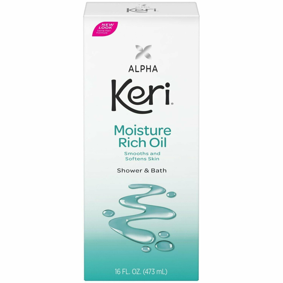 Alpha Keri Feuchtigkeitsreiches Dusch- Und BadeöL, 16 Oz (4Er-Pack)-image