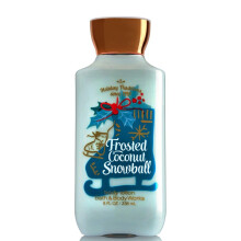 Loci   n corporal Frosted Coconut Snowball de Bath and Body Works, 8 onzas, tama   o completo