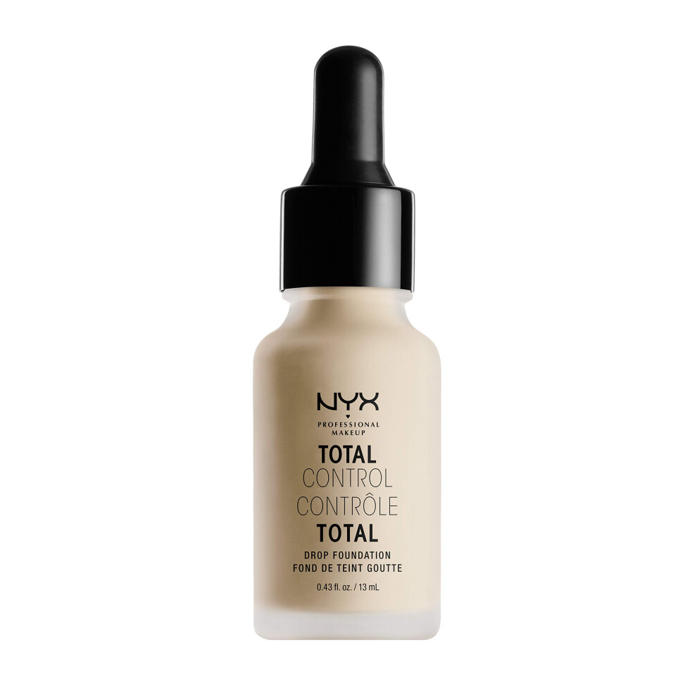 Nyx Professional Makeup Beige/Peach Total Control Drop Foundation - Vanilla With Undertones