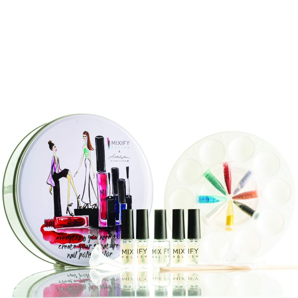 Mixify Maak Je Eigen Nagellakset Limited Edition Tin Leuk Cadeau Voor Meisjes-image
