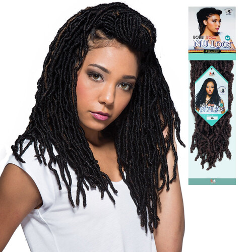 Bobbi Brown Bobbi Boss Συνθετικές Κροκέτες African Roots Braid Collection Nu Locs 14" (6-PACK, 1) 1