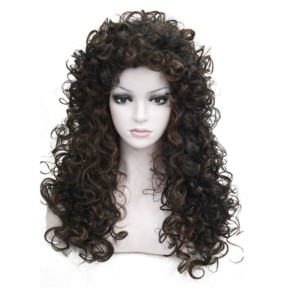 Aimole Unisex Not,Specified Synthetic Heat Resistant Hair Long Curly Wigs Cosplay Women Wig
