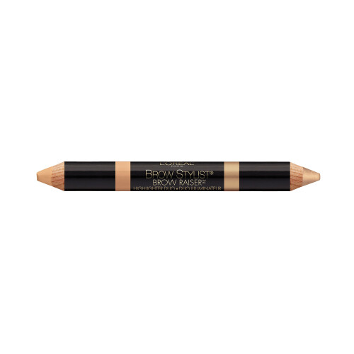 L'Oreal Paris Καλλυντικά Stylist Brow Raiser Highlighter Duo, Μεσαίο, 0.16 Οζ 1