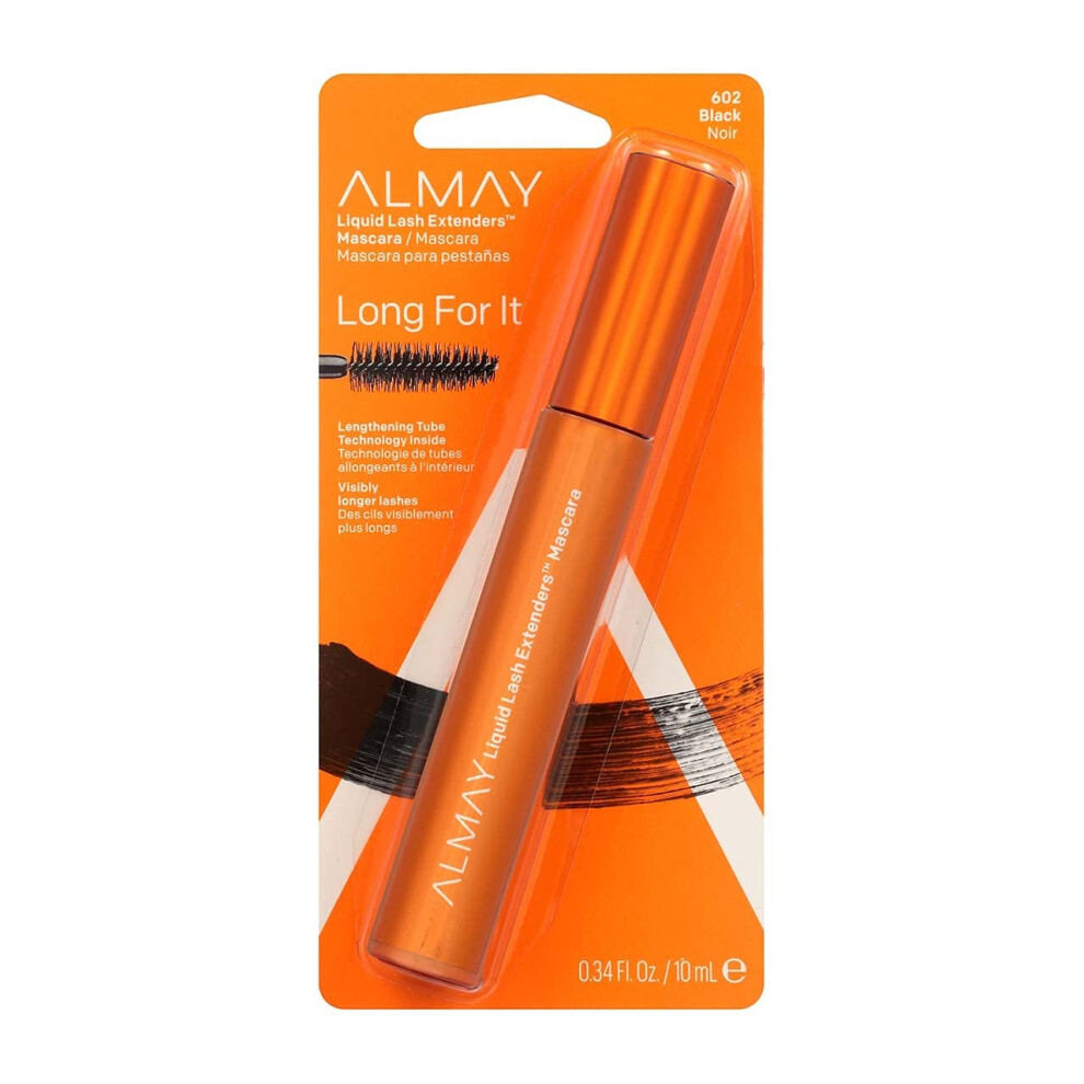 Mascara Almay Liquid Lash Extenders, Noir, 0,34 Once Liquide-image