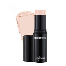 Luscious Cosmetics Camera Stick Foundation Volledige dekkende cr?e Gemakkelijke mix Hydraterende formule Vegan Cruelty-Free 0,49 ounces Roze porselei