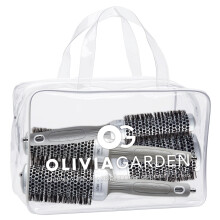 Olivia Garden Ceramic + Ion Round Thermal Hair Brush Set