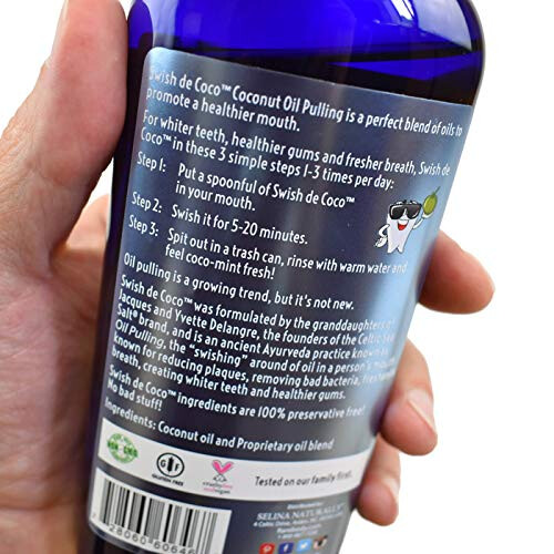 Rare Body Swish De Coco Λάδι Ξέπλυσης, Χειμερινό Μέντα, 7.5 Oz 2