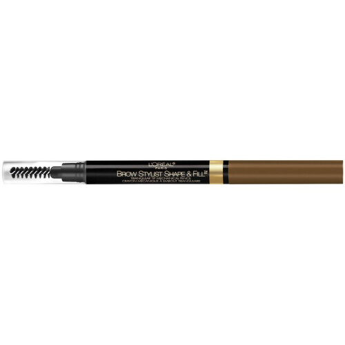 L'Oreal Paris Μηχανικό Μολύβι Φρυδιών Brow Stylist Shape & Fill, Σκούρο Ξανθό, 0.008 oz. 1