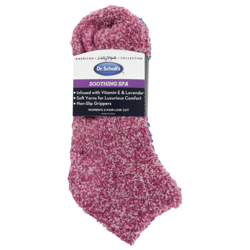 Scholl Dr. Scholl's Γυναικεία Κάλτσες 2 Πακέτου με BlisterGuard, Λευκές, Μέγεθος: 8-18 1