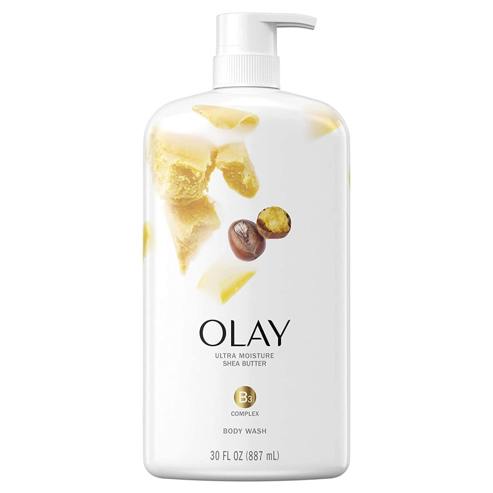 Olay Ultra Moisture Body Wash with Shea Butter  30 fl oz (Pack of 4)-image-OPC-PFN2CHP-NEW