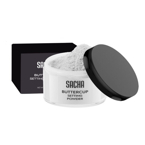 Sacha BUTTERCUP Πούδρα Ρυθμιστικής Χωρίς Χρώμα 1.75 Oz. Για Λιπαρό Δέρμα 1