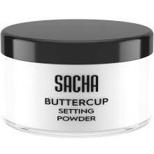 Sacha BUTTERCUP No Color Setting Powder Smink 1,75 Oz. ttetszo bellt pder zsros borre Befejezo pder laza pder smink, elmosd pder elhomlyo